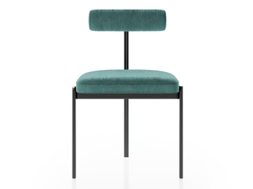 CAILLOU - Upholstered fabric chair by Liu Jo Living Collection - view 3